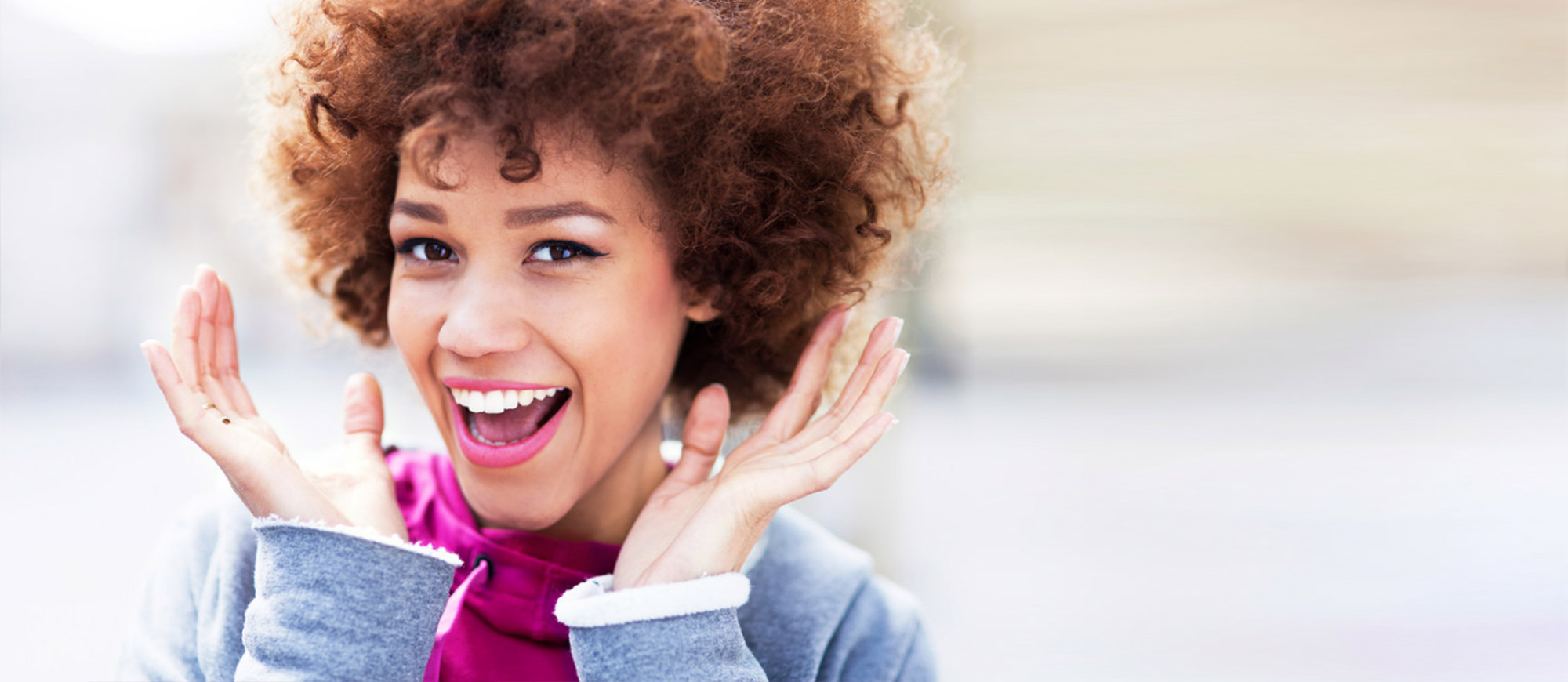 Surprised woman